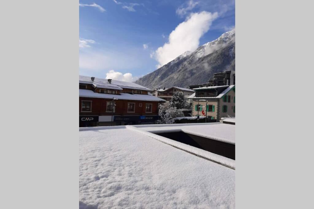 Chamonix Centre - Wifi - Parking - Res Aiguille Du Midi Apartment Luaran gambar
