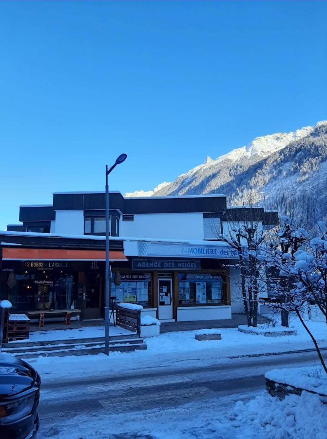 Chamonix Centre - Wifi - Parking - Res Aiguille Du Midi Apartment Luaran gambar